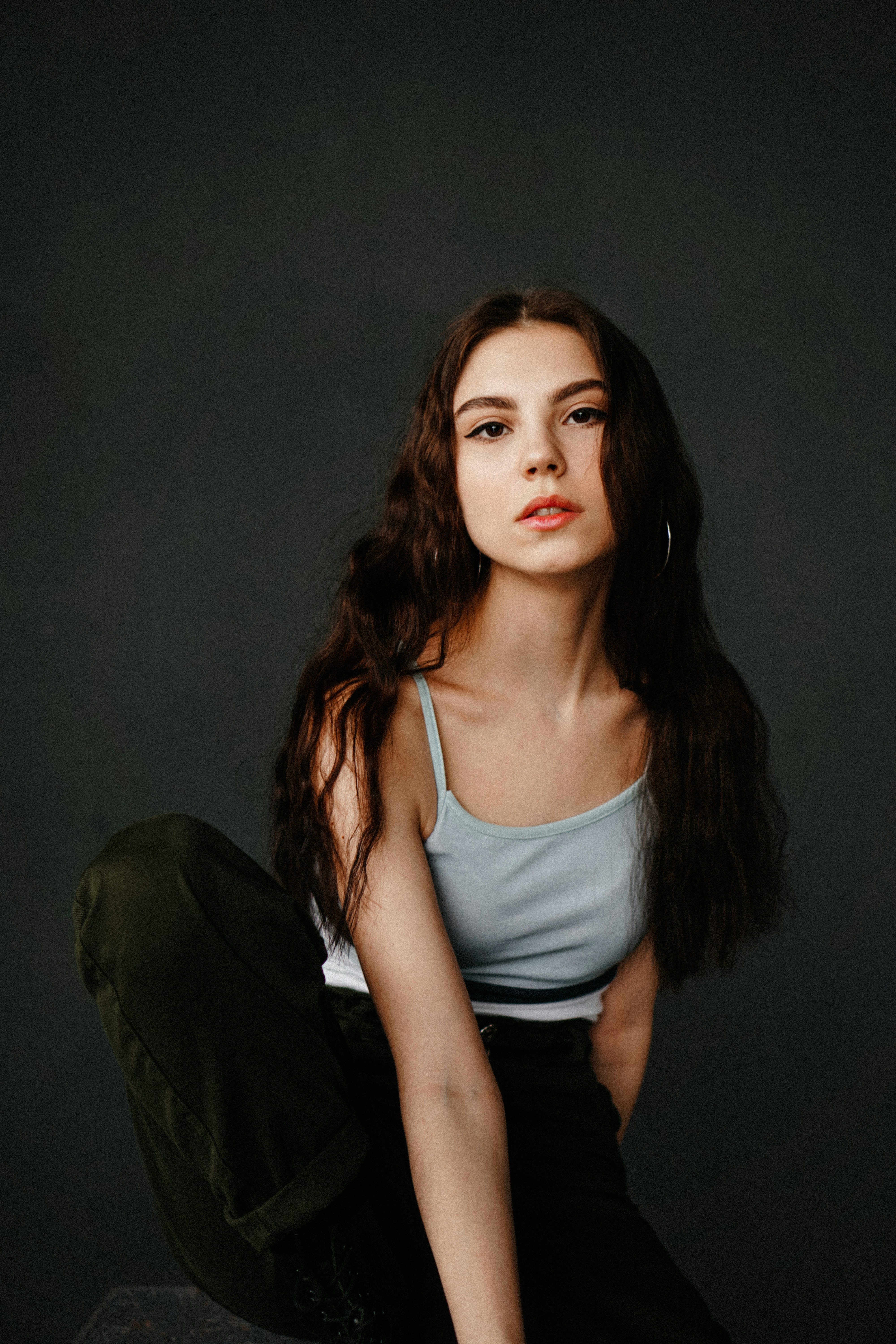 午夜桃色夜间氛围视觉海报